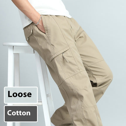 Pure Cotton Casual Pants