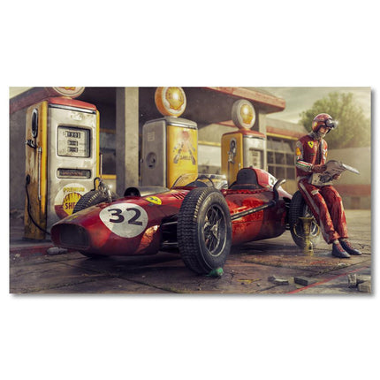 Classic Racing Vintage 90 X 180 cm
