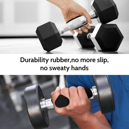 Anti-Slip Grip Strengthener for Dumbbell Lifting & Workouts