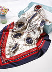 Dark Blue & Red