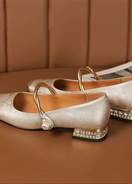 French Low-cut Heels