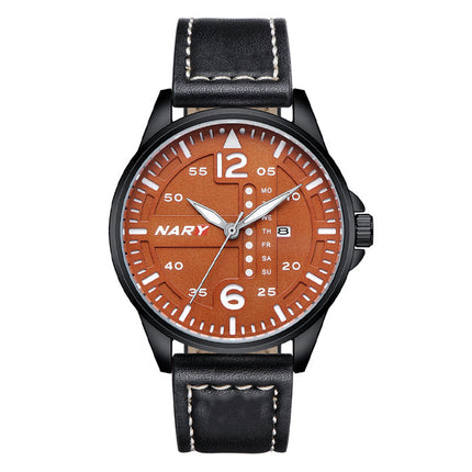 Stylish Sophisticated Dial Water-resistant Quartz Watch