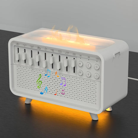 4 In 1 White Noise, Bluetooth Speaker, Night Light & Humidifier All-in-one Machine