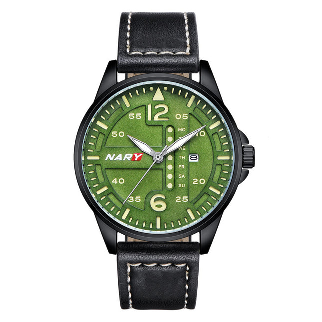Stylish Sophisticated Dial Water-resistant Quartz Watch
