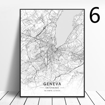 Switzerland - 60x80 cm