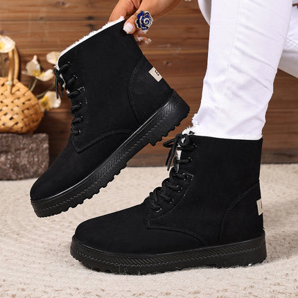 Waterproof High-top Cotton-padded Snow Boots