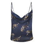 navy blue leopard