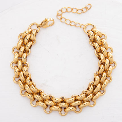 Thick Titanium Steel Bracelet