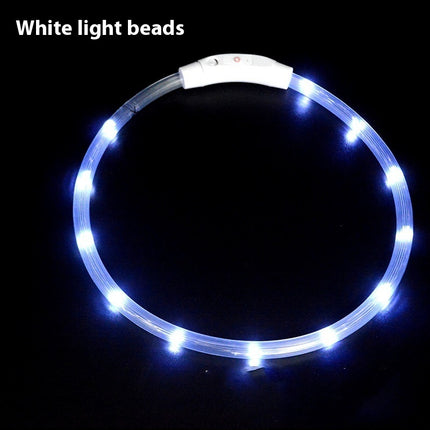 Glowing LED Collar USB Charging