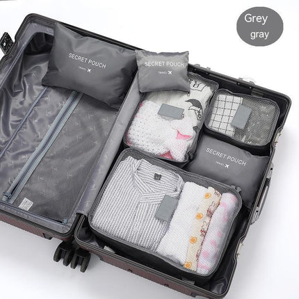 Travel Packing Organizer Bag Set 6-pcs