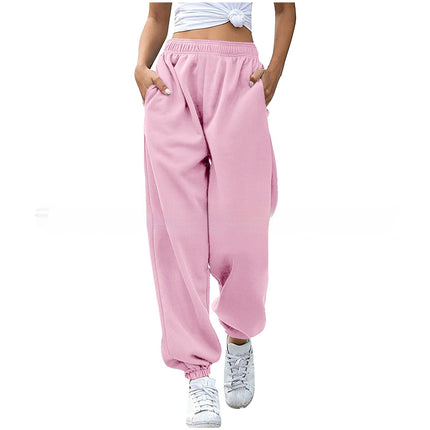 High Waisted Loose Sports Pants