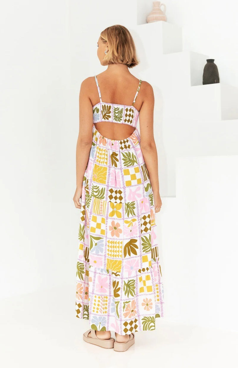 Stylish Back Cutout Sling Dress