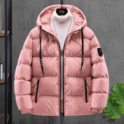 Autumn And Winter Casual Popular Padded Hooded Cotton Coat
