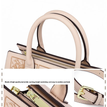 Retro Embroidered Shoulder Crossbody Handbag