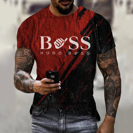 Casual Printed Fashion Short Sleeve