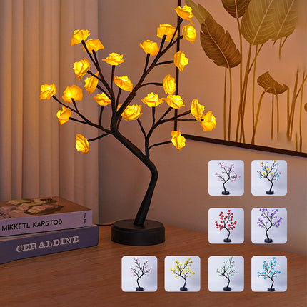 Flower Tree Table Lamps USB Operated