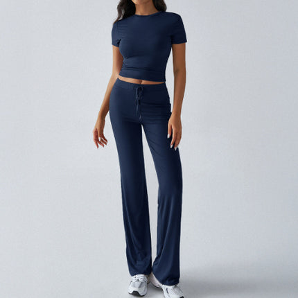 Round Neck Urban Casual Fashion Set