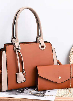 ファッショントレンディショルダーハンドバッグ＆ウォレット