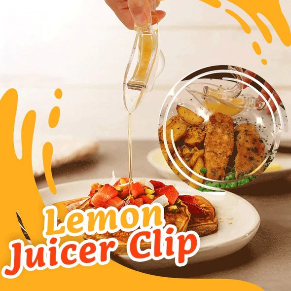 Manual Lemon Juicer Transparent Acrylic Squeezer Kitchen Tools Gadgets