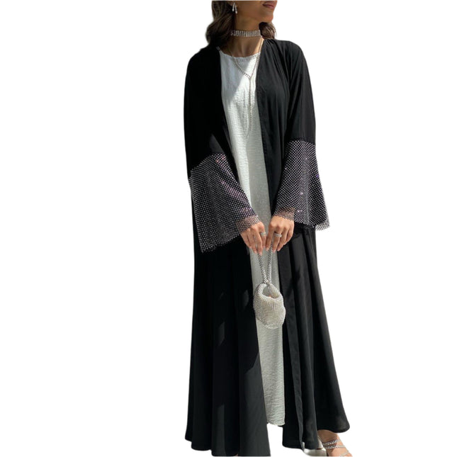 Diamond Mesh Abaya