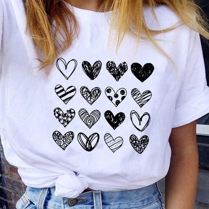 Cute 90s Love Short Sleeve T-shirt