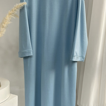 Elegant Plain Abaya