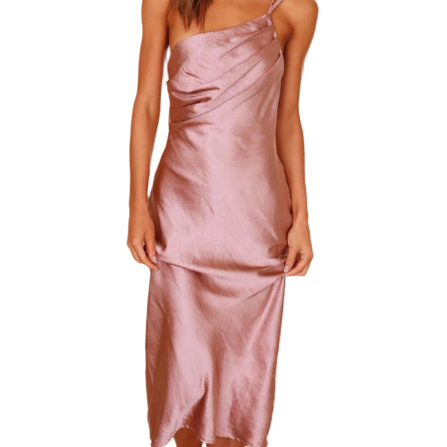 Back Lace Up Slim Fit Dress