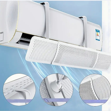 Universal Air Conditioner Wind Shield Installation-free Air Curtain