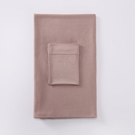 Women's Minimalist Modal Bottom Hat Integrated Scarf