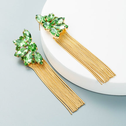 Half Flower Exaggerated Earrings