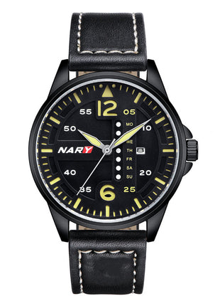 Stylish Sophisticated Dial Water-resistant Quartz Watch
