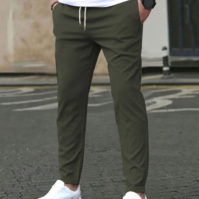 Slim Fit Cropped Pants