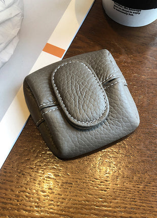 Cowhide Coin Purse & Key Case