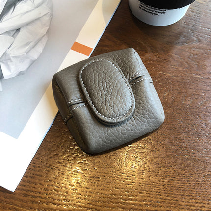 Cowhide Coin Purse & Key Case