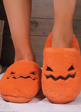 可愛いハロウィンパンプキンスリッパ