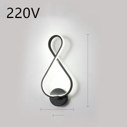 LED Nordic wall lamp 220V
