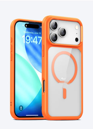iPhone 17 Drop-proof Soft Edges Hard Shell Case