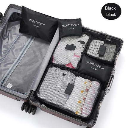 Travel Packing Organizer Bag Set 6-pcs