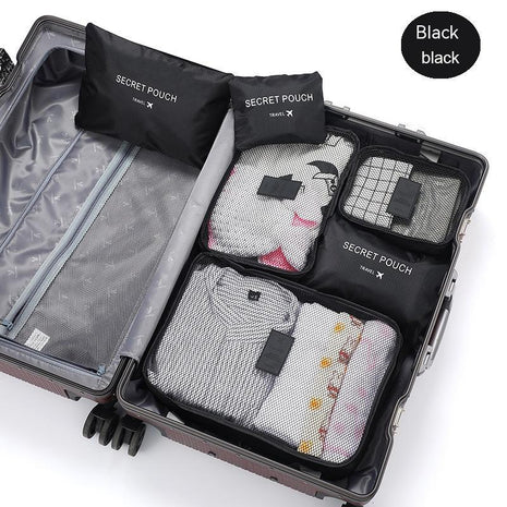 Travel Packing Organizer Bag Set 6-pcs