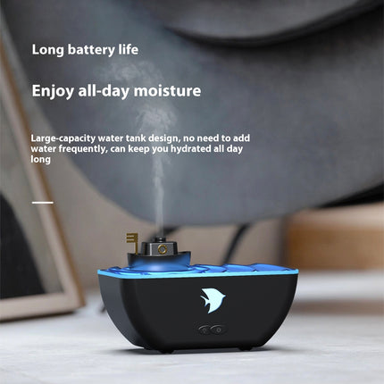 Mini Ship Aroma Diffuser Air Humidifier USB Type C