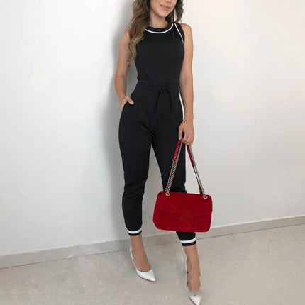 Casual Sleeveless Jumpsuit