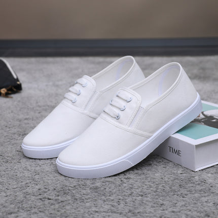 Slip-on Canvas Shoes Flat Women