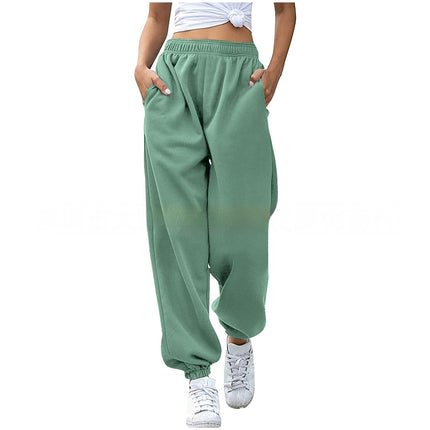 High Waisted Loose Sports Pants