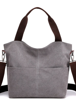 Korean Big Canvas Tote Handbags