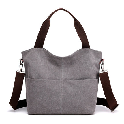 Korean Big Canvas Tote Handbags