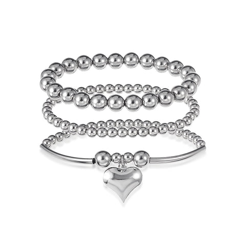 Pulsera de 3 Piezas Amor Bohemio