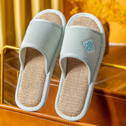 Linen Non-slip Home Slippers