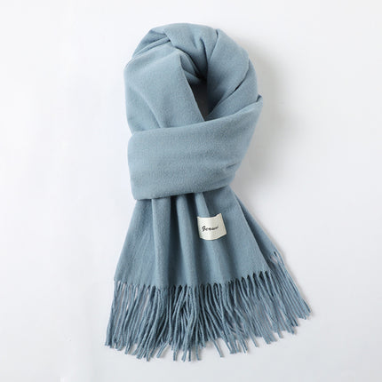 Tassel Cashmere Scarf