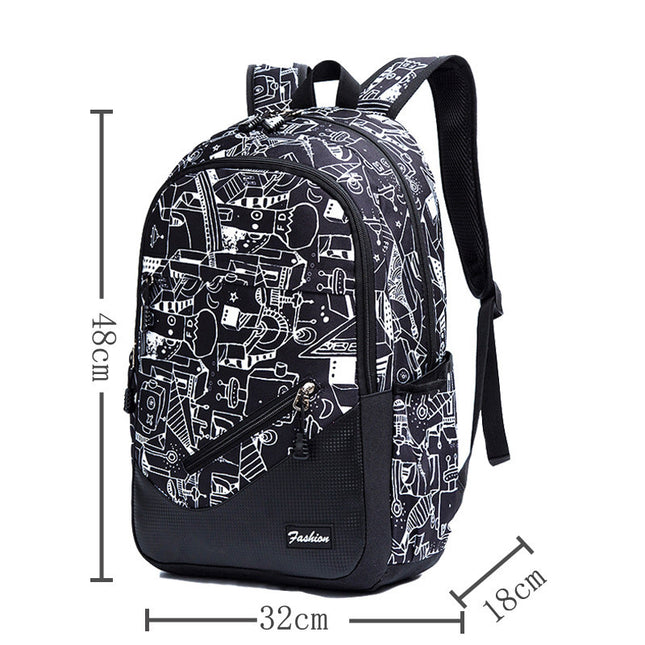 Schoolbag Fashion Backpack High School