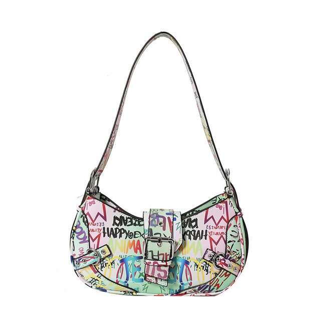 Underarm Letters Shoulder Bag